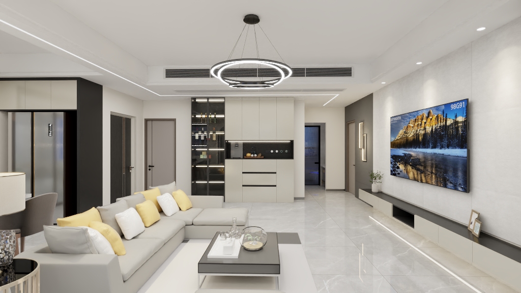 都江堰宸宇整装-兴城人居云山府130-装修设计方案