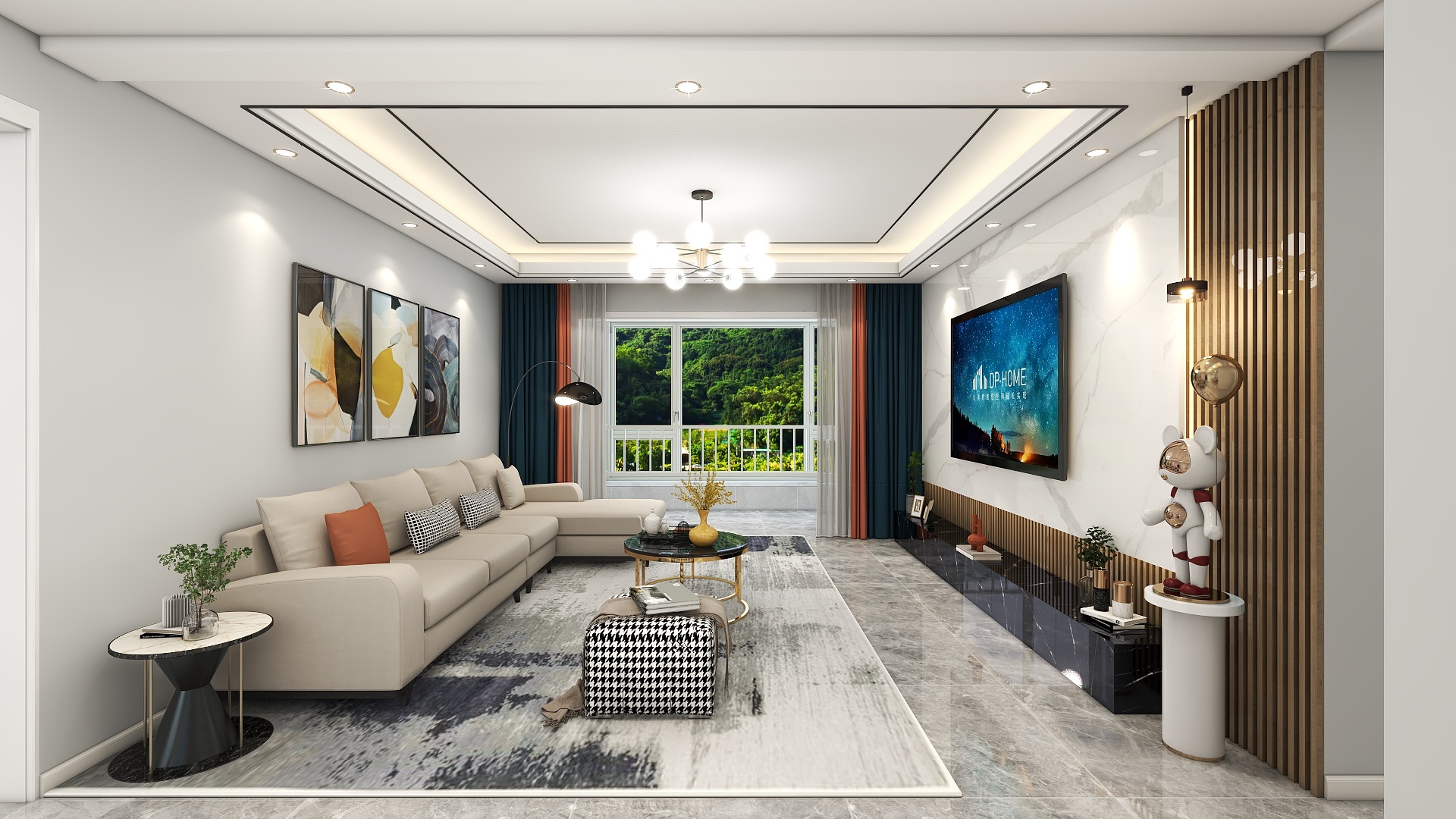 小張空间设计-现代简约-装修设计方案