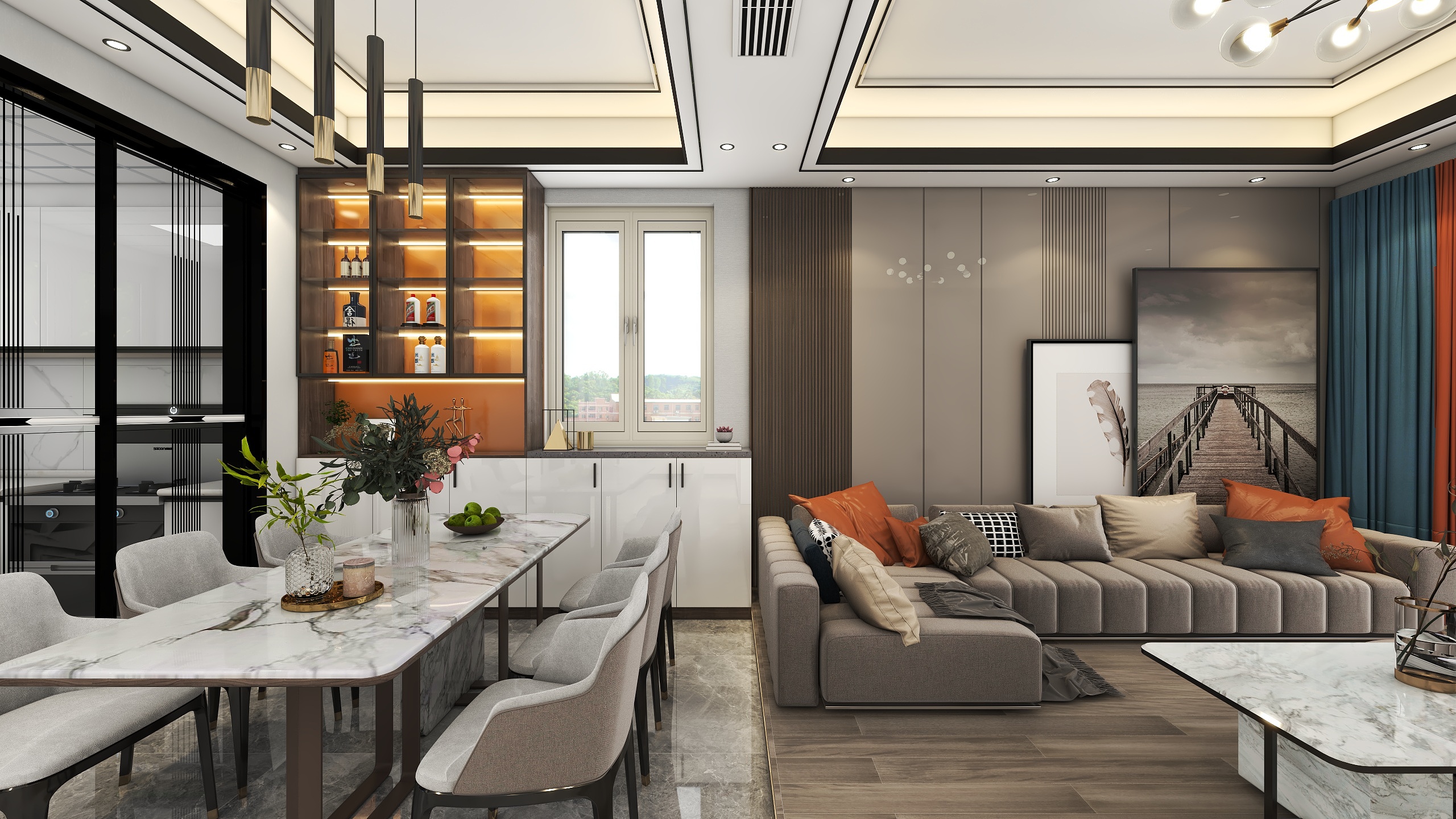 小張空间设计-崛起▪尚合府-装修设计方案