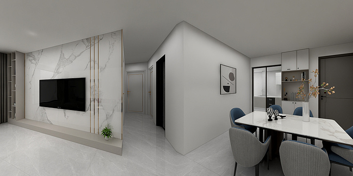 绵阳宏宇-江山云出4-1-901-装修设计方案