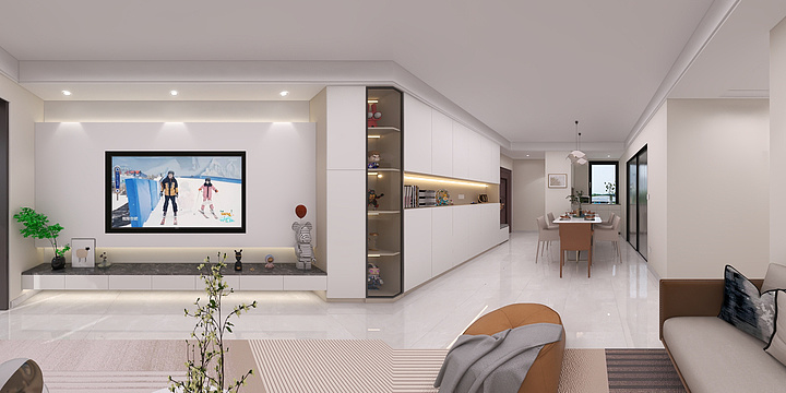 阅設-壹品江山-现代简约--装修设计方案