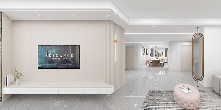 全屋家具一体定制-中凯6-4-402-装修设计方案