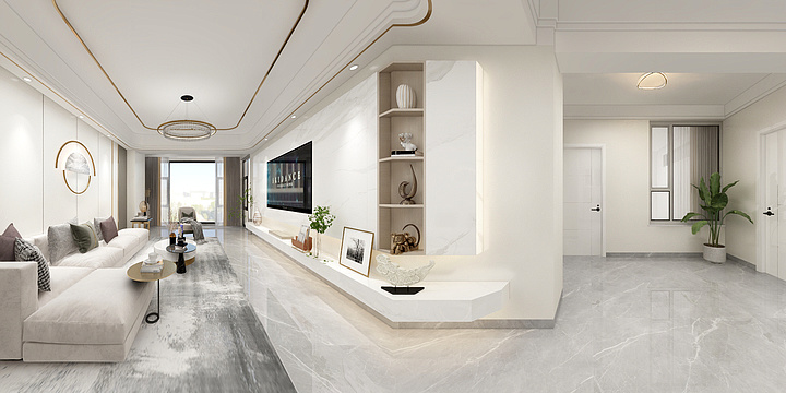 恒之行设计a田-固业路贸易小区1幢3单元202-装修设计方案