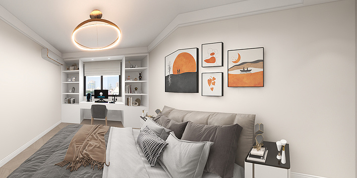 MO陌生-万春花园-装修设计方案