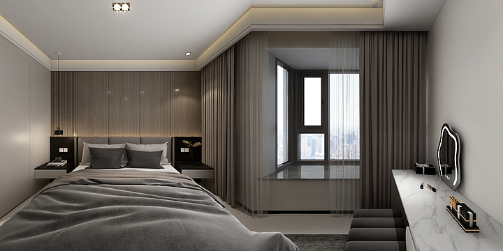 ZZZ赵静-2023.3.23改版-华发九龙湾一期14-701-装修设计方案