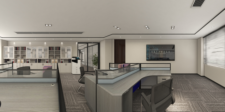 一泓Gluck-现代风格办公空间-副本-装修设计方案