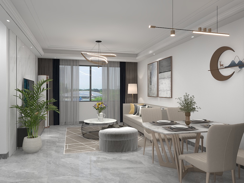 海中鱼-全运村24-1-1001-装修设计方案