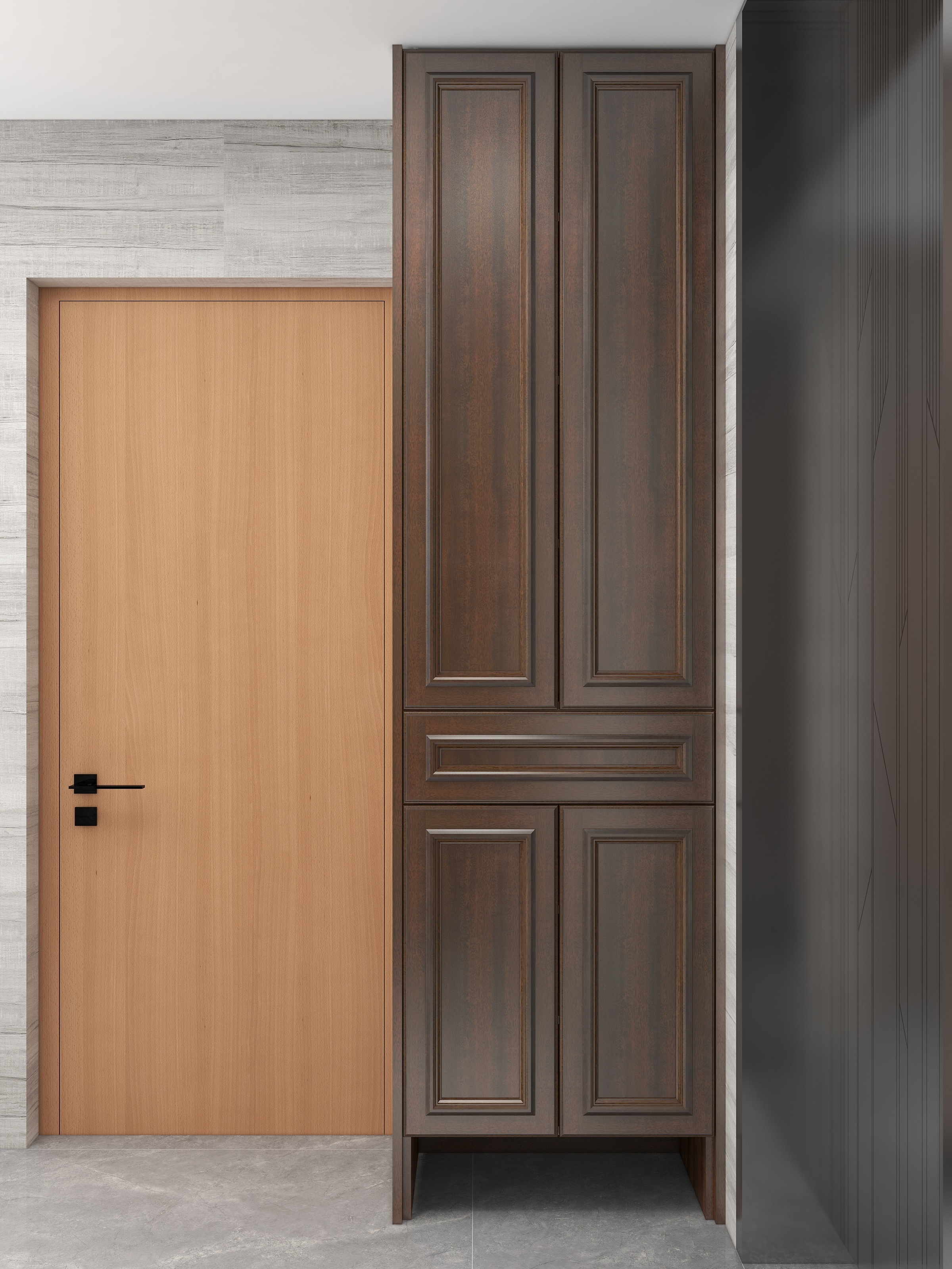 彻俨-长安金茂府实木-装修设计方案