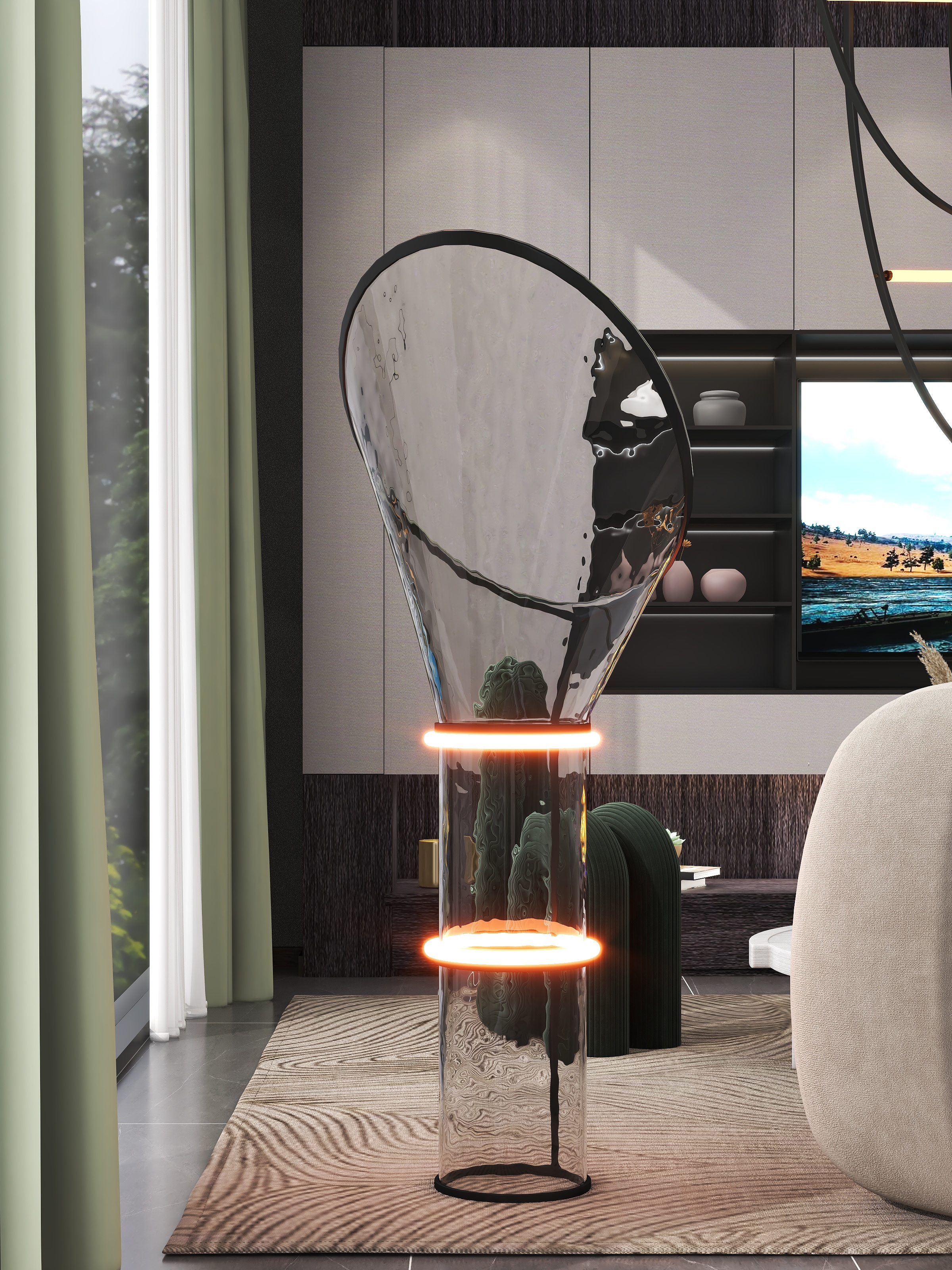 LIWENBI-广州意柜四川达州展厅-装修设计方案