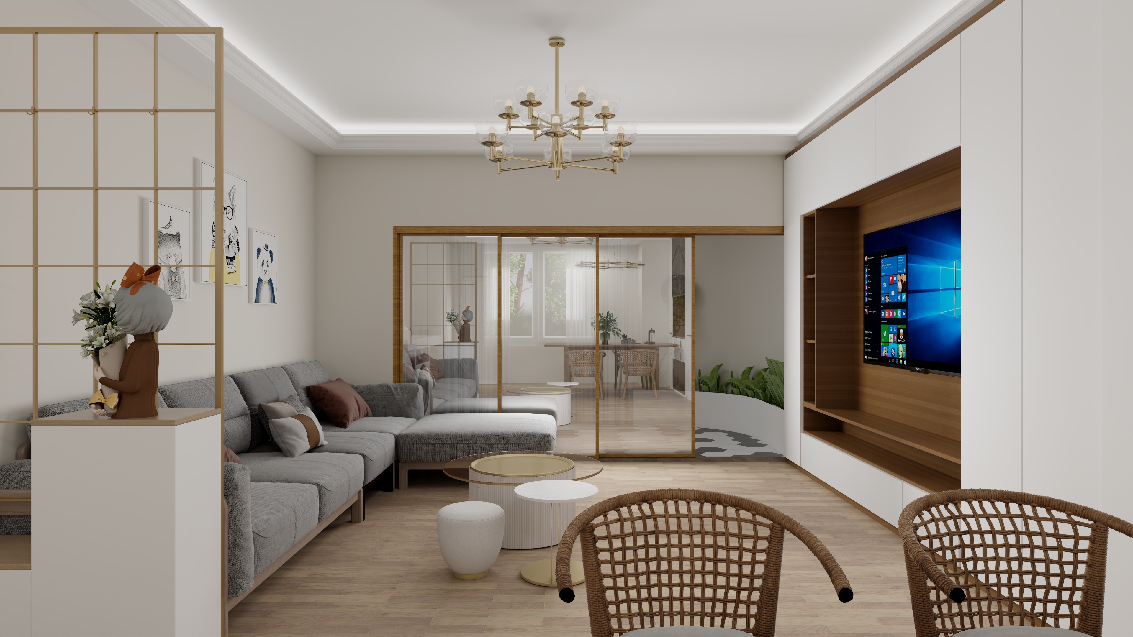 韦鑫强-保利东湾52㎡-装修设计方案