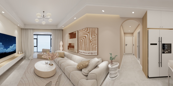 3D效果设计-车都春台里-装修设计方案