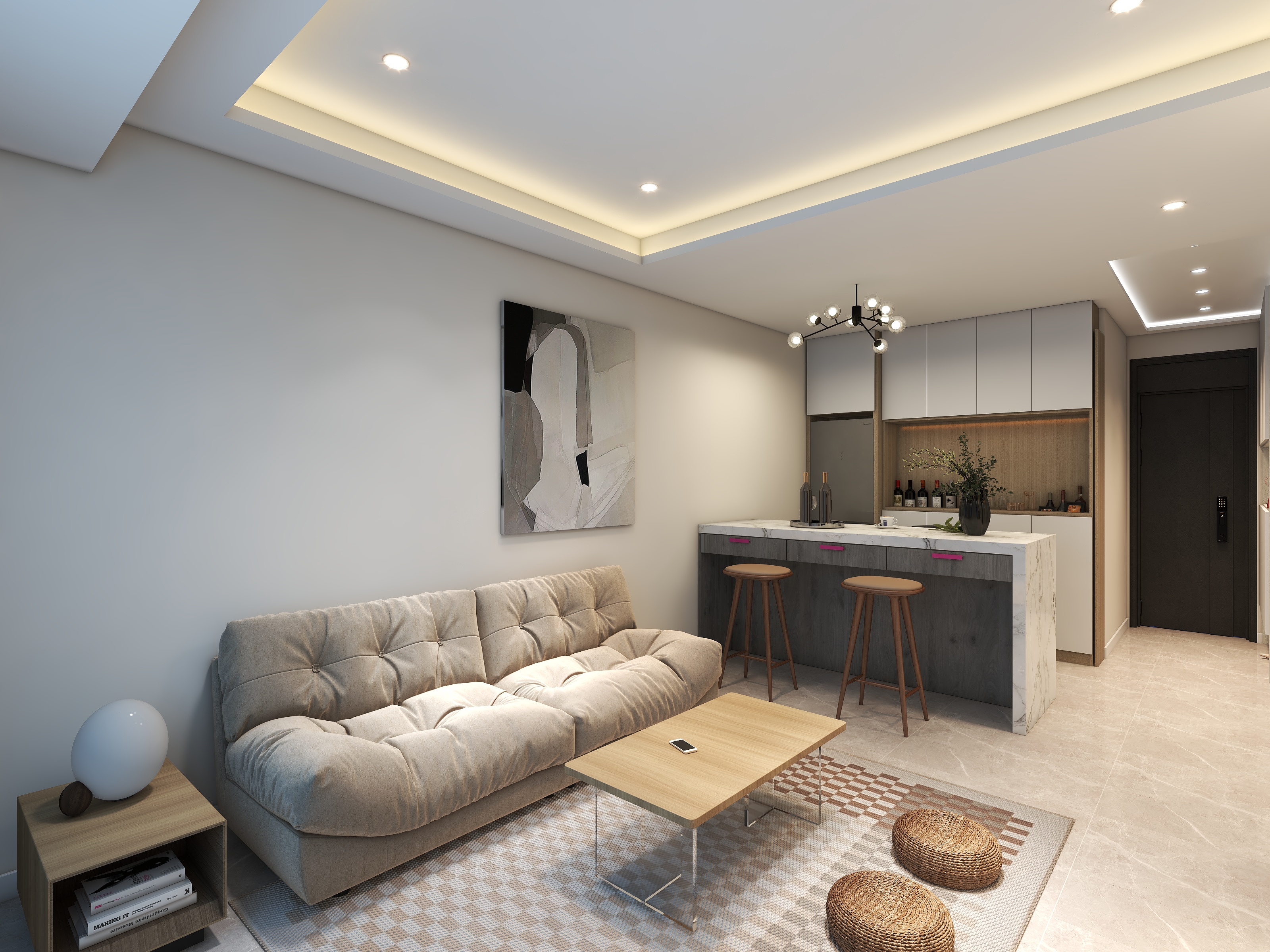 清澈澈澈-海德公园81㎡3室-装修设计方案