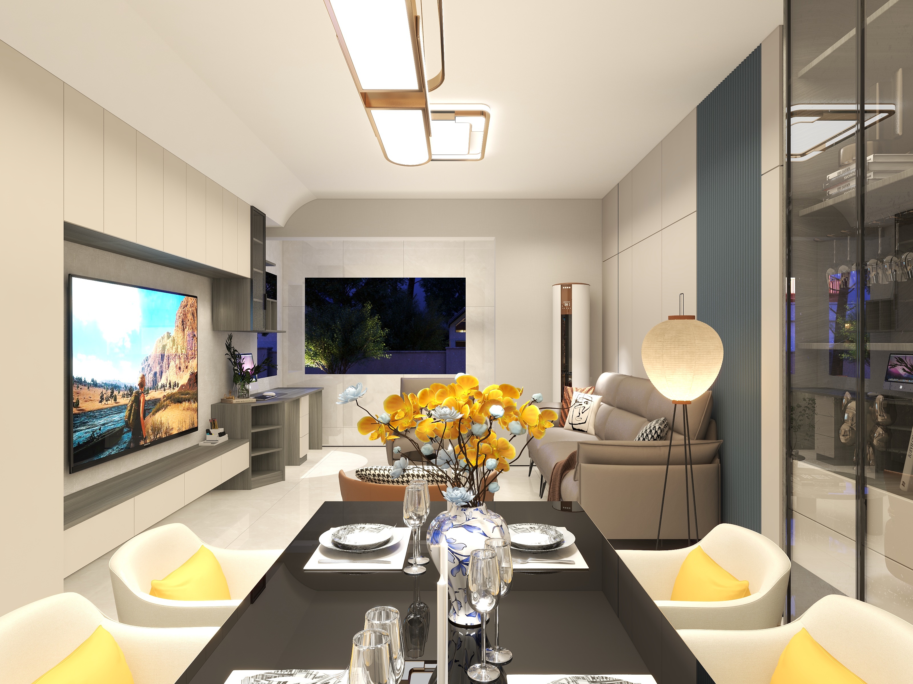 张尹868-未知108㎡3室-装修设计方案