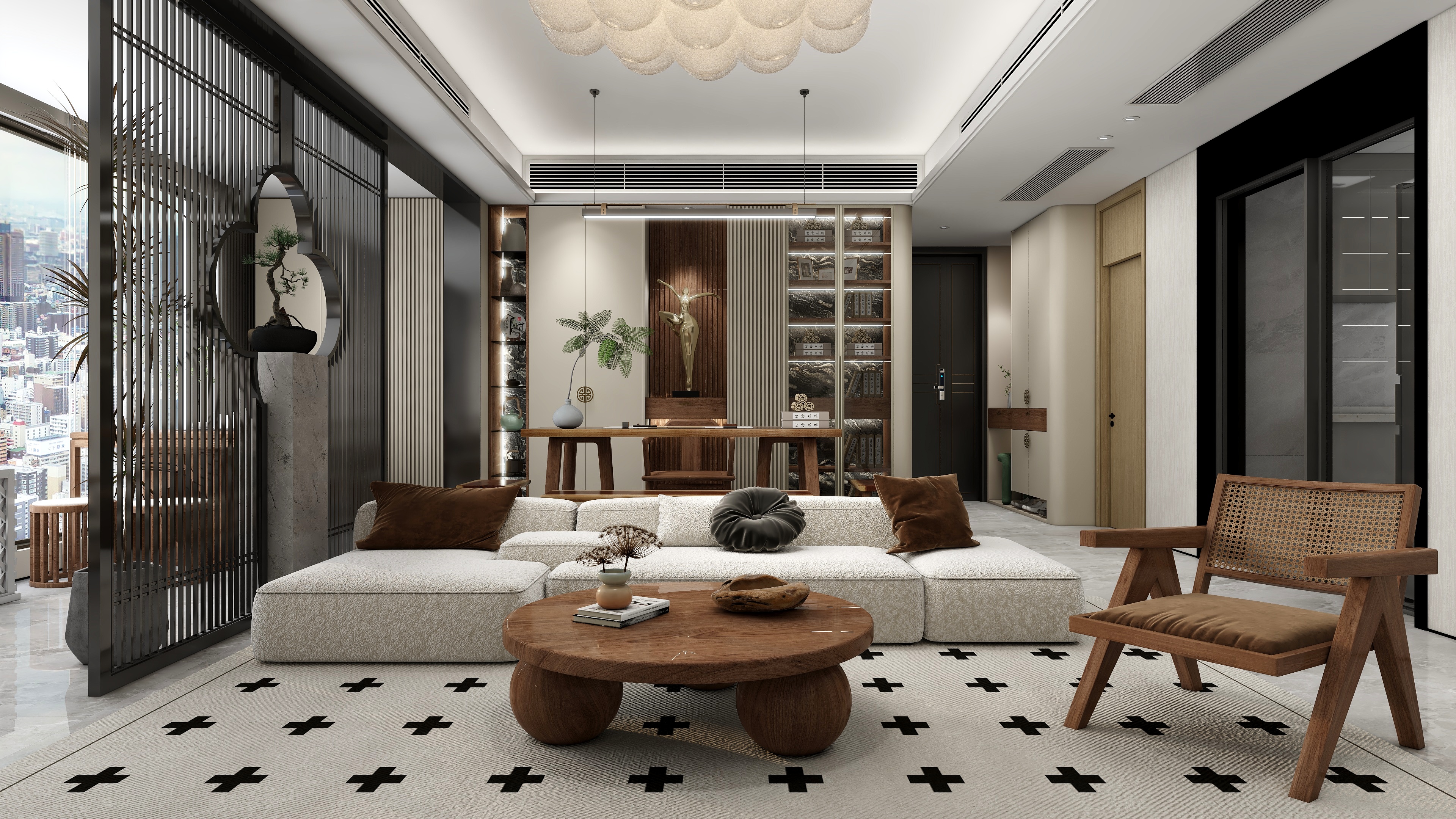 一直小青xZSK-143平  悠闲混搭-装修设计方案