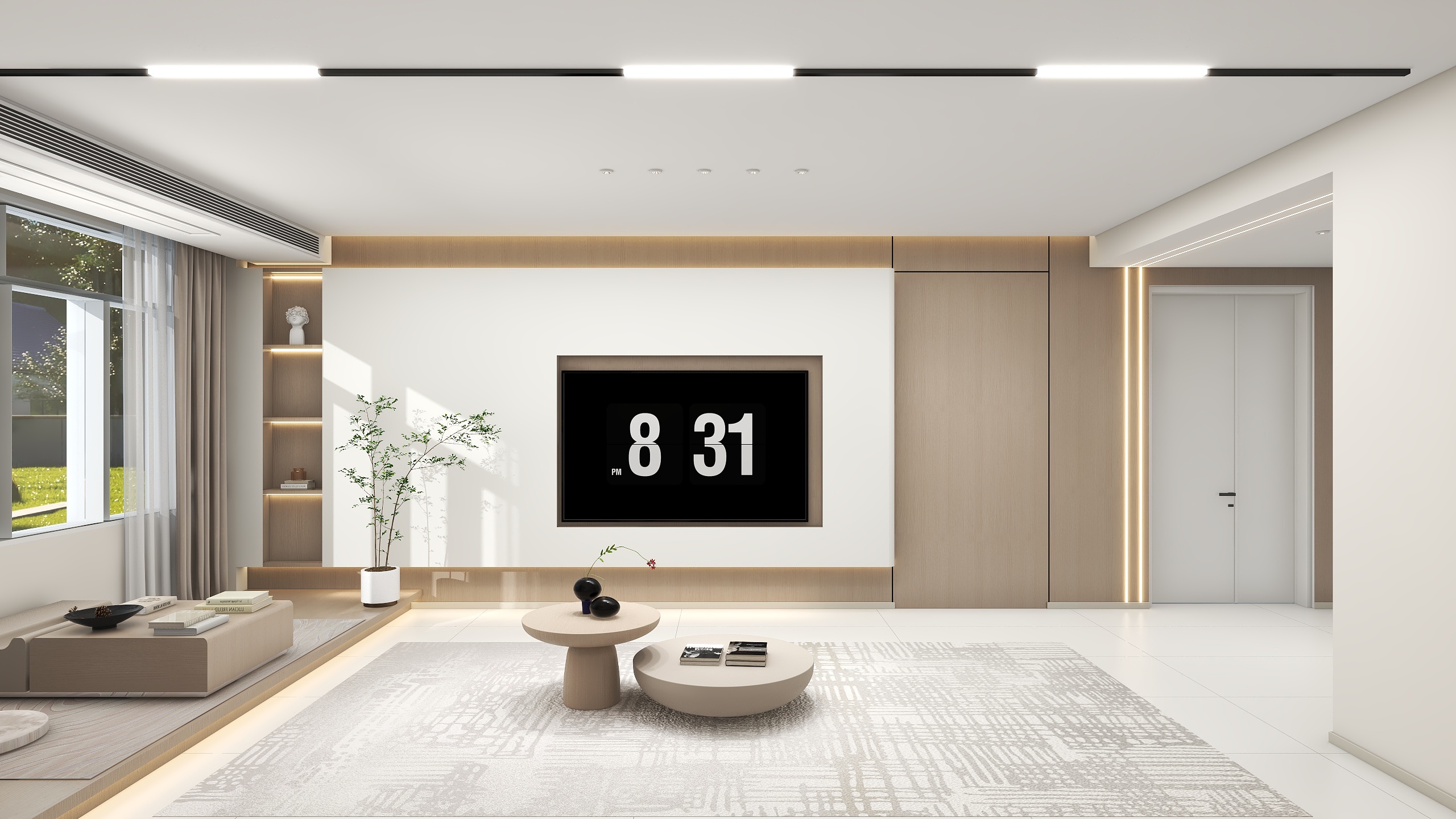 追着太阳跑的影子-滨湖湾154㎡-装修设计方案