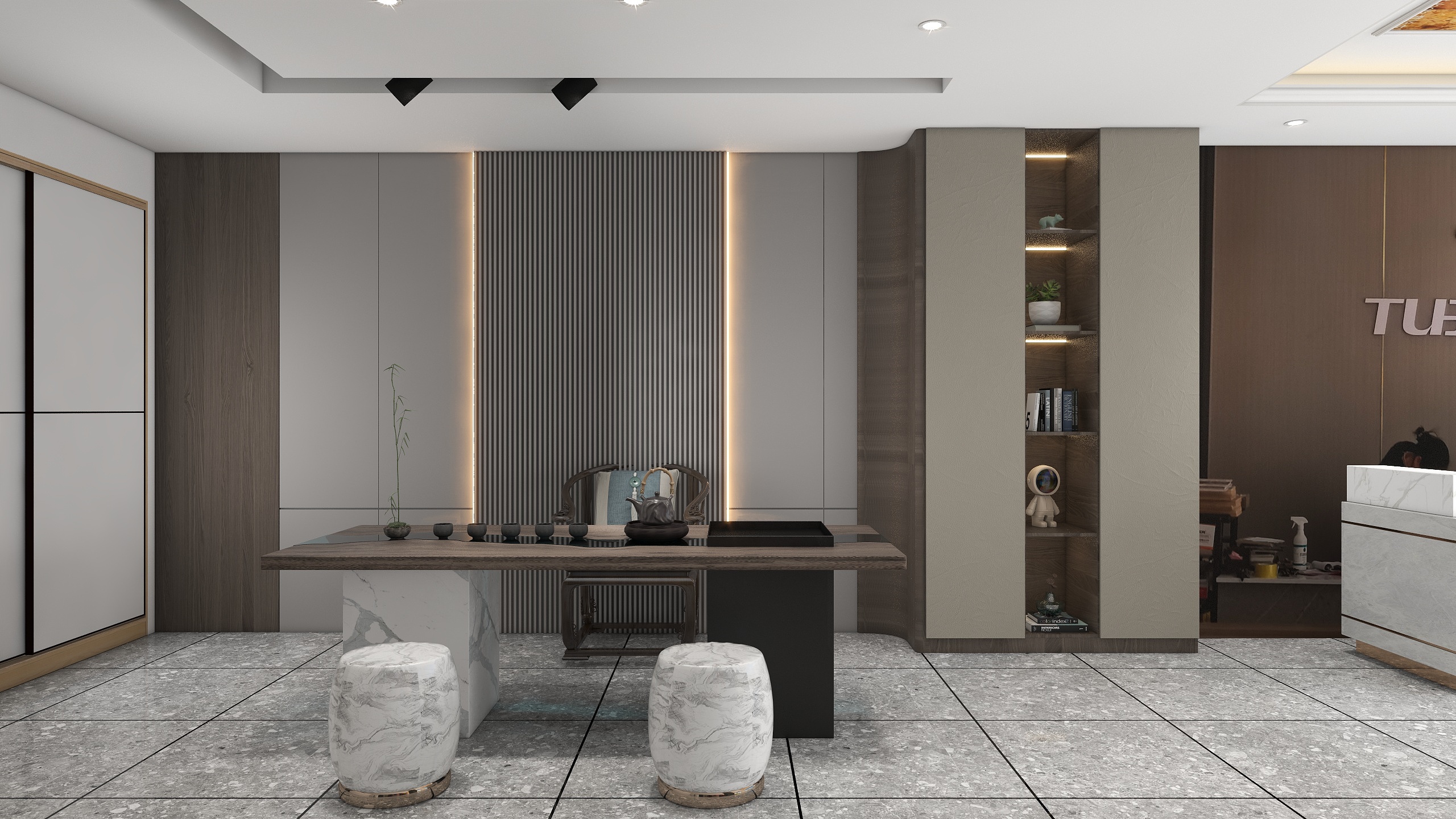 吴新俊-永新兔宝宝展厅装修效果图