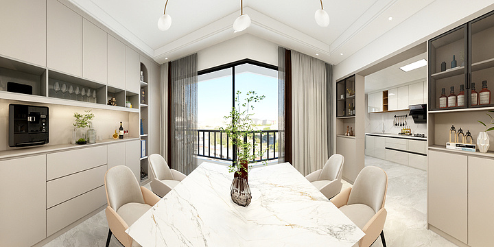 潘潘h-天辰湾3栋801-装修设计方案