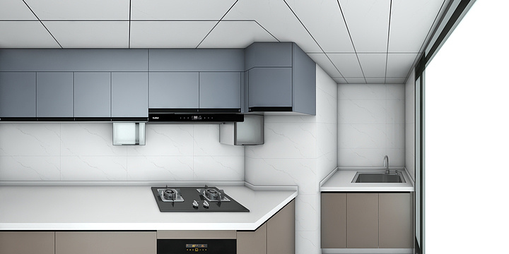 3D设计全景图-京都壹品1#1114-装修设计方案