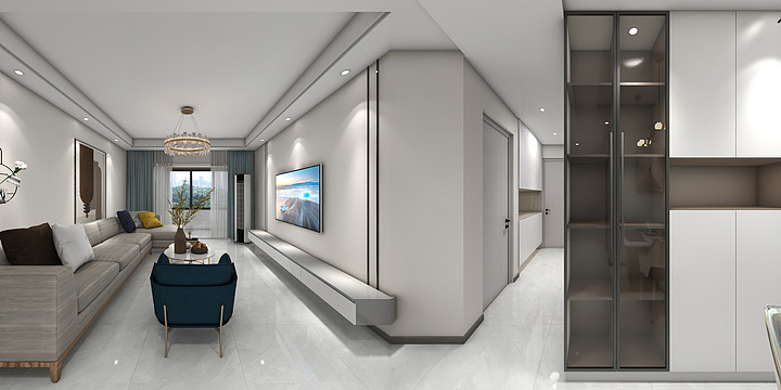 苏苏子STYLE-尚浦锦园10号楼140㎡-装修设计方案