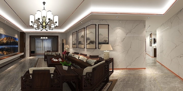 全屋装修设计工作室-玉林碧桂园7401-装修设计方案