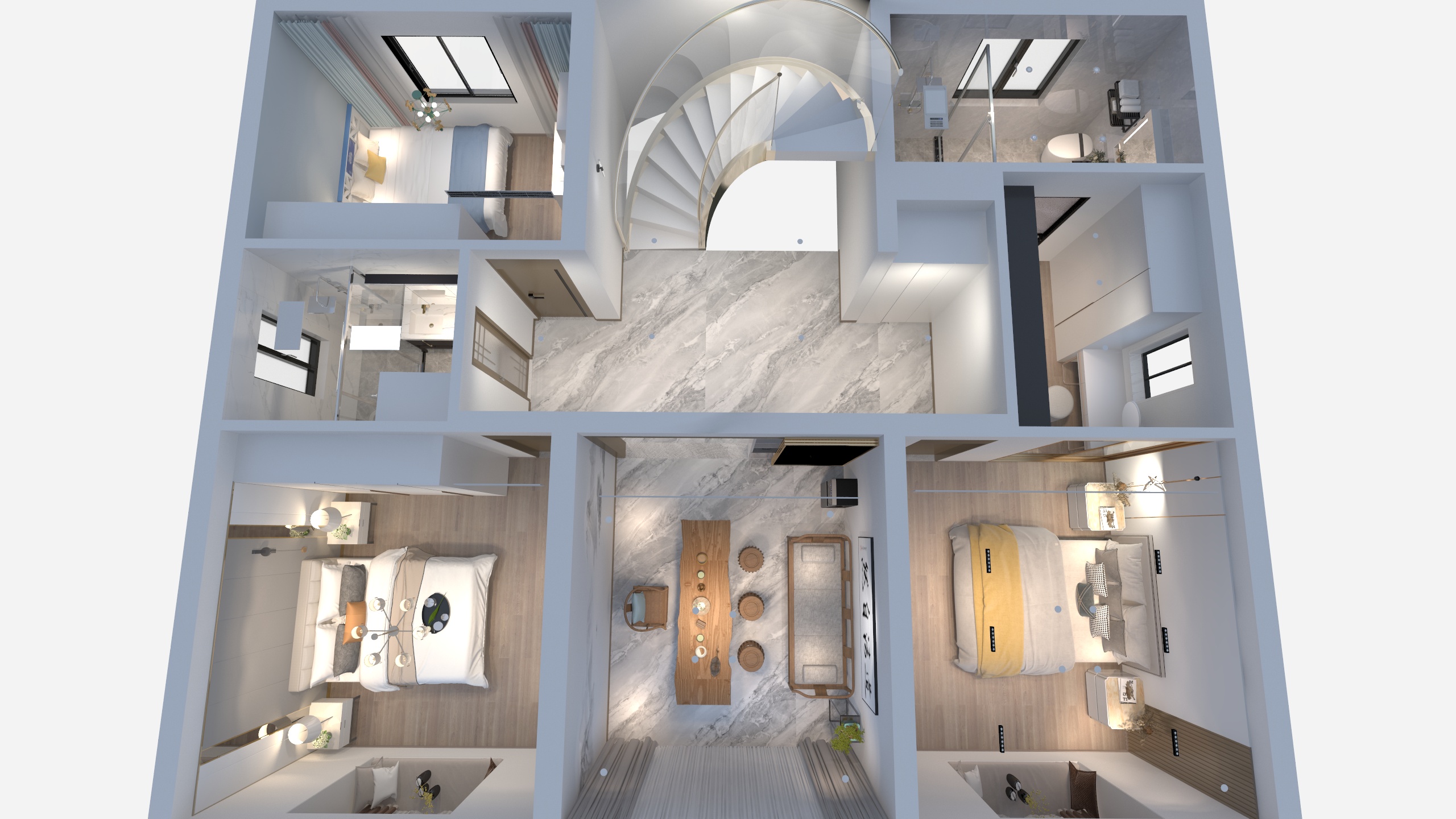 纸晴-2层-副本-装修设计方案