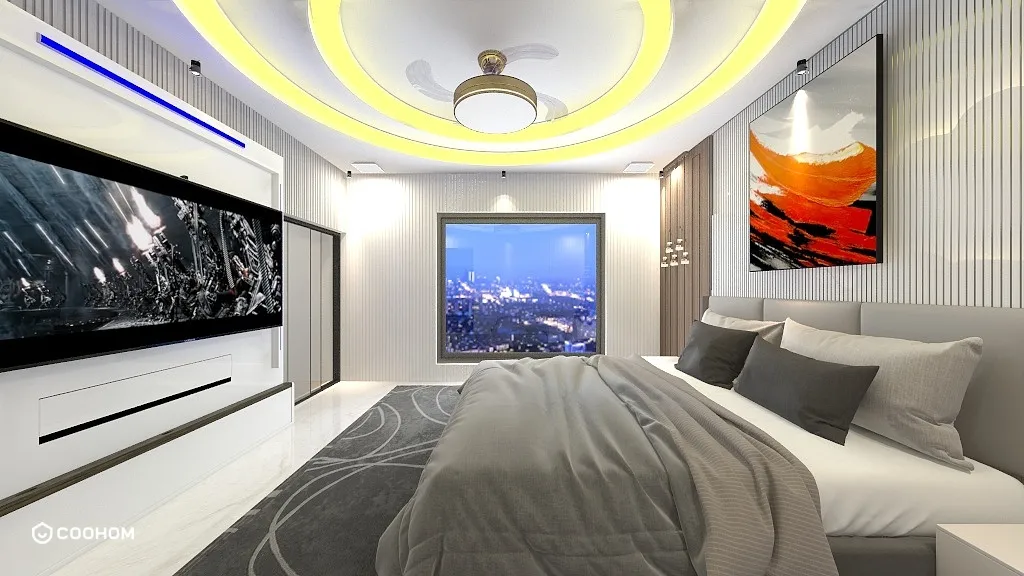 SKSPACES的装修设计方案:bedroom