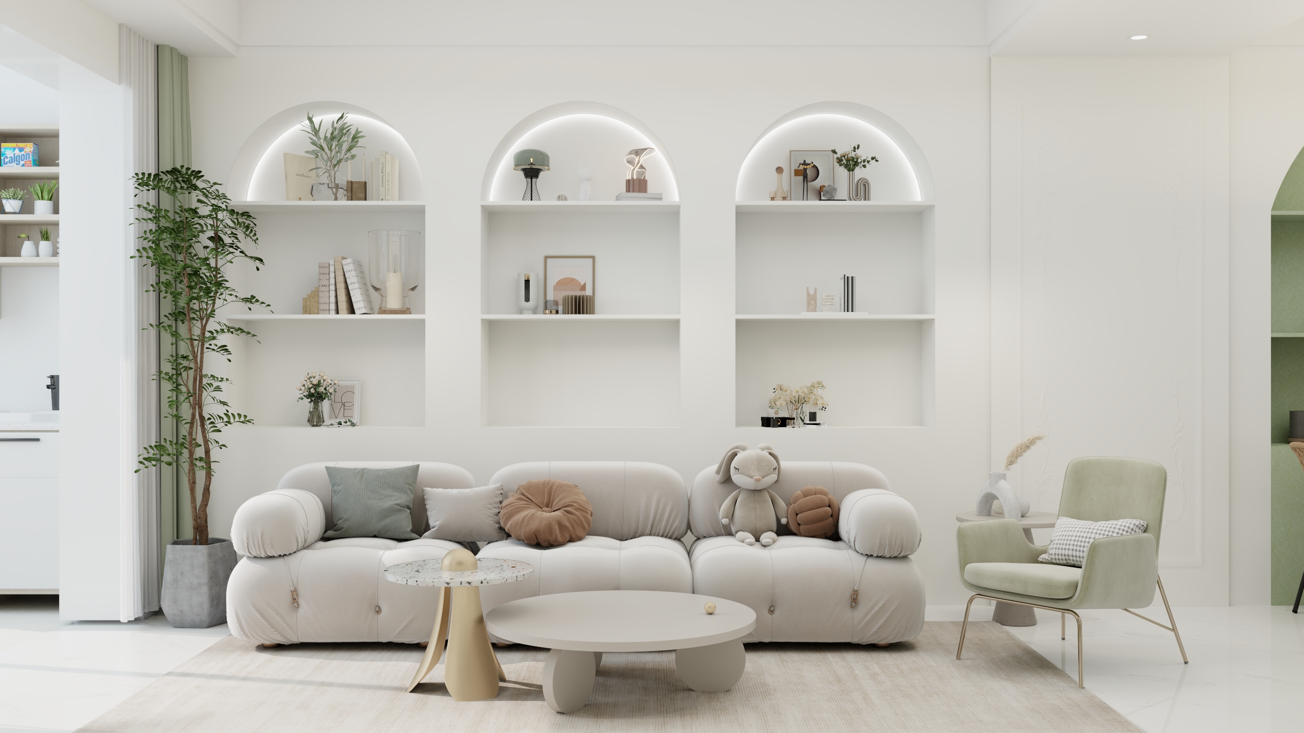 房的房-荣盛·阿尔卡迪亚-北区99㎡3室-装修设计方案