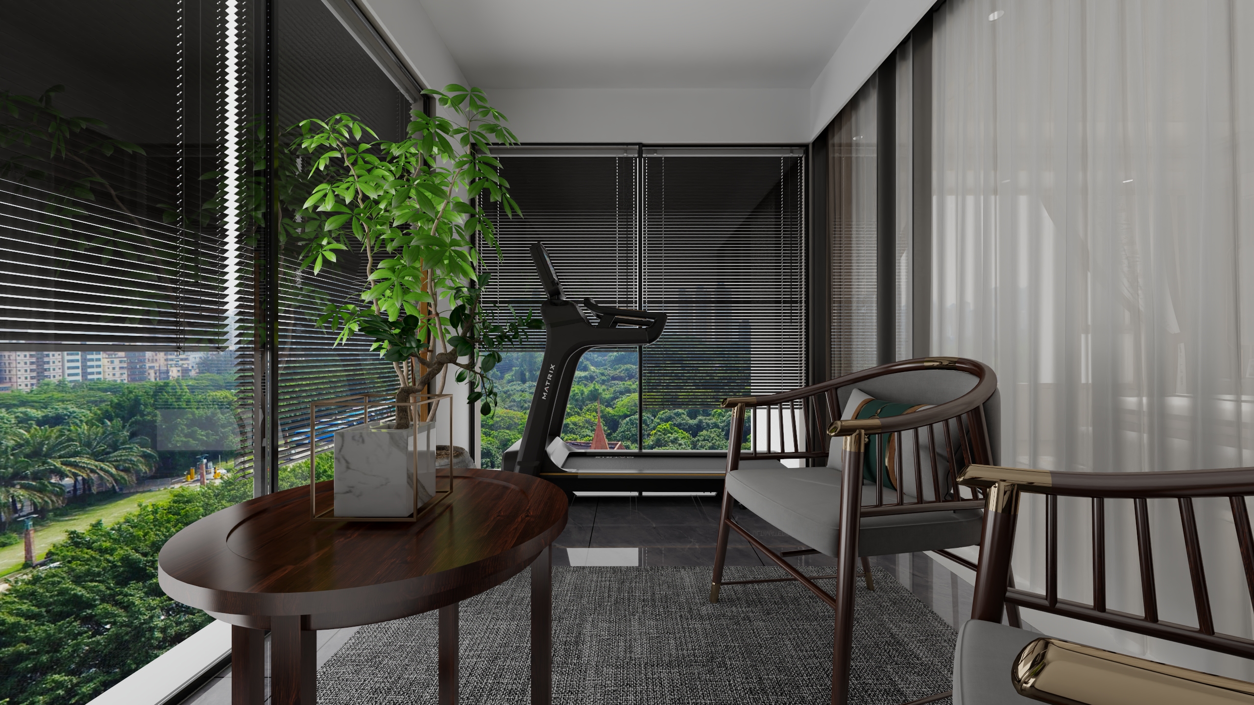 李子熙-别墅设计平面原始图1-装修设计方案