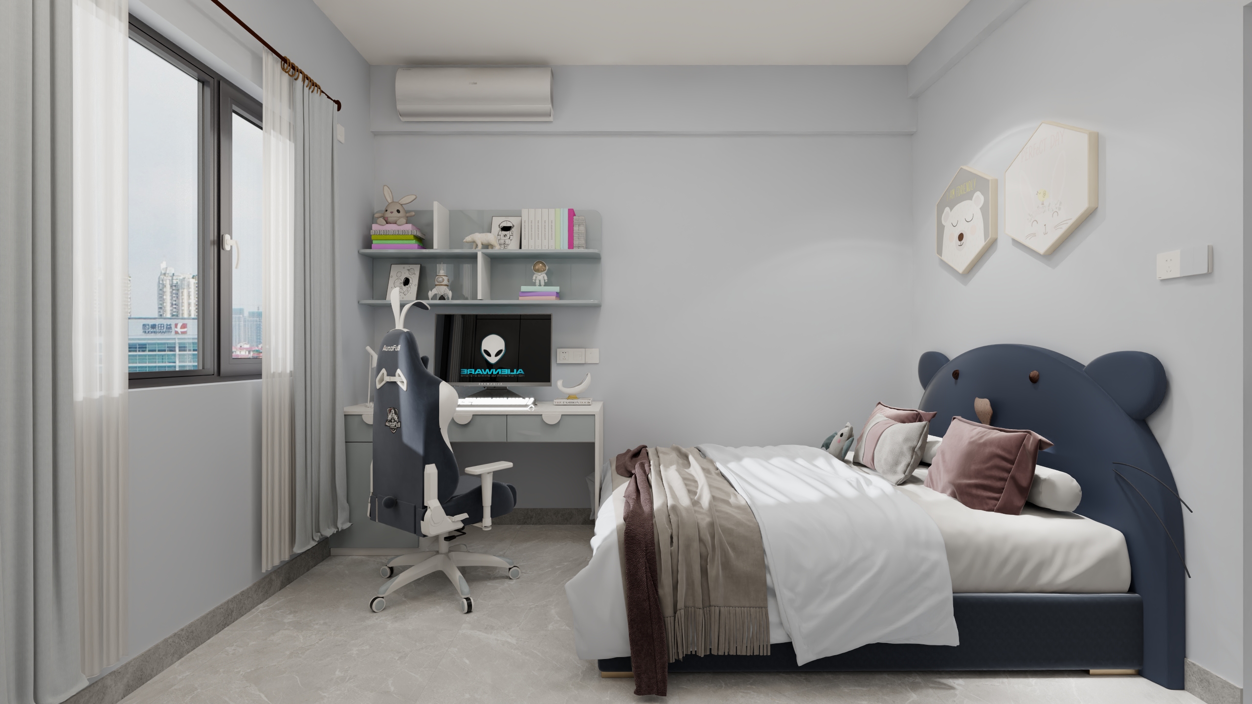 sh1154-儿童房-装修设计方案