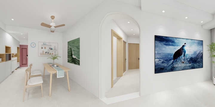 九月装饰设计-城市之光·北欧-装修设计方案