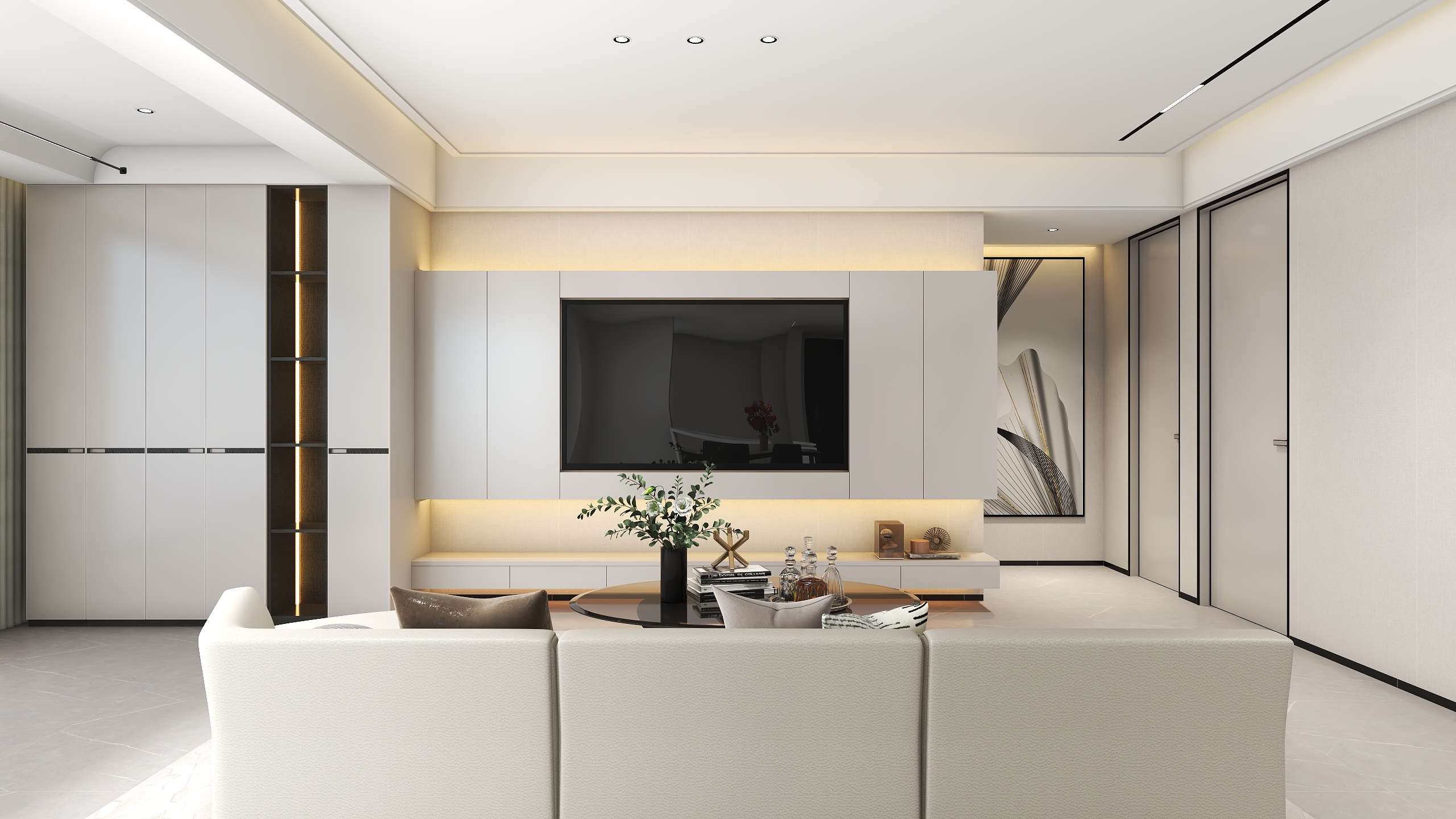 桦林达装饰设计-星曜城1B24A（方案二）-装修设计方案