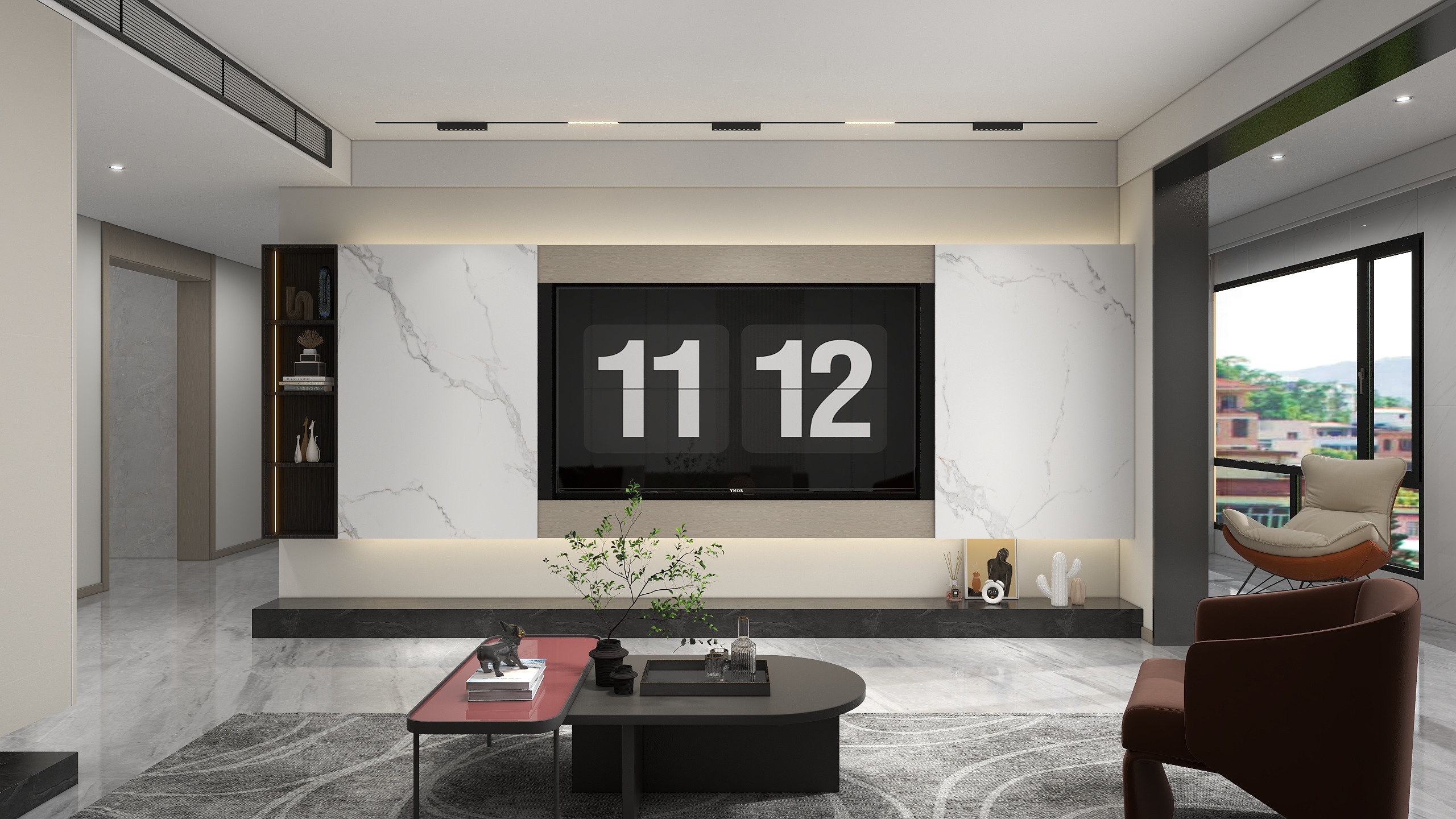 艾格全屋定制-现代简约141㎡4室-装修设计方案