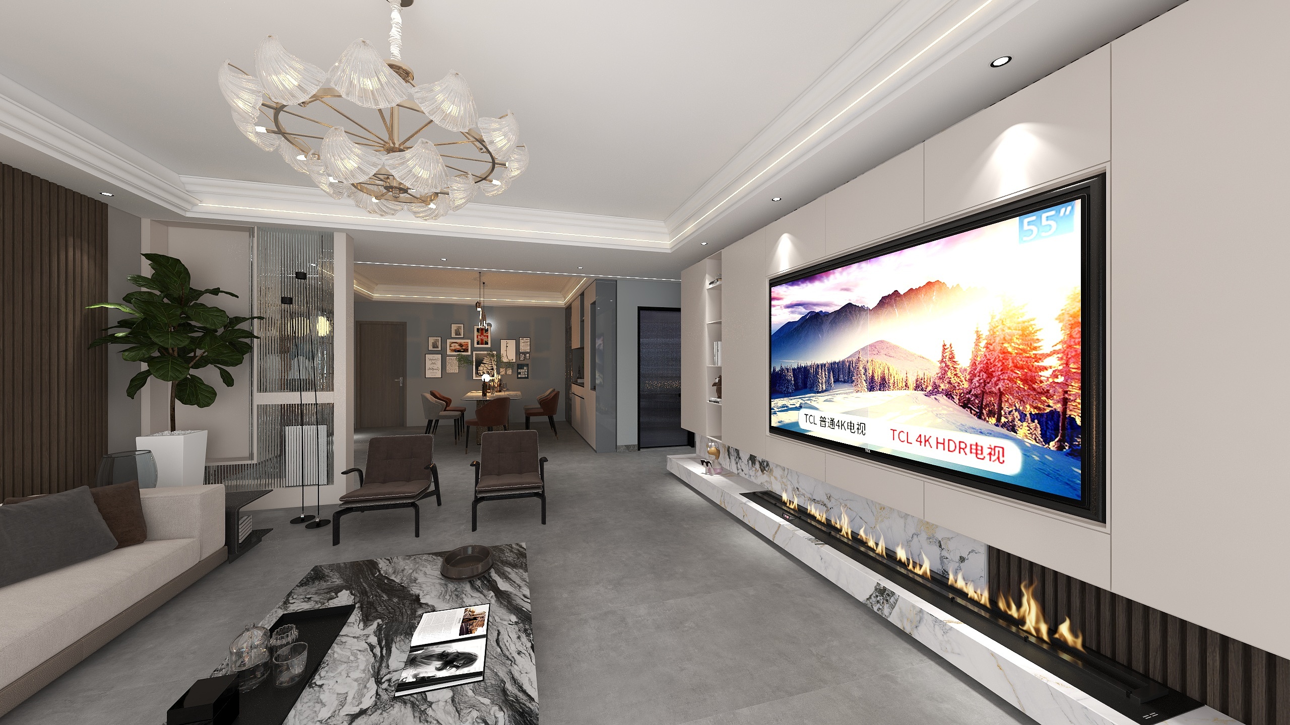 新巢装饰石哥-会同滨江国际-装修设计方案