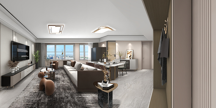 万家园整木定制曲阜店-耕天下35-3-1102-装修设计方案