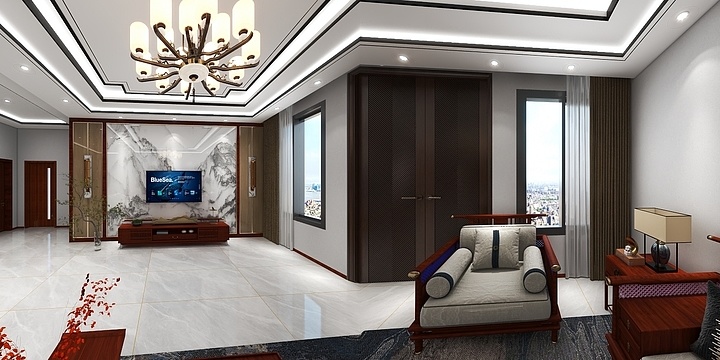 川Iwsk-鼎煌装饰3-6自建房中式-装修设计方案