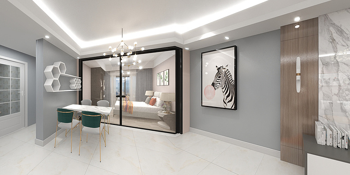 日月空间志明工作室-东辰祥瑞-装修设计方案