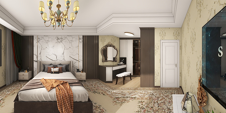 全屋定制996-美式全屋设计-装修设计方案