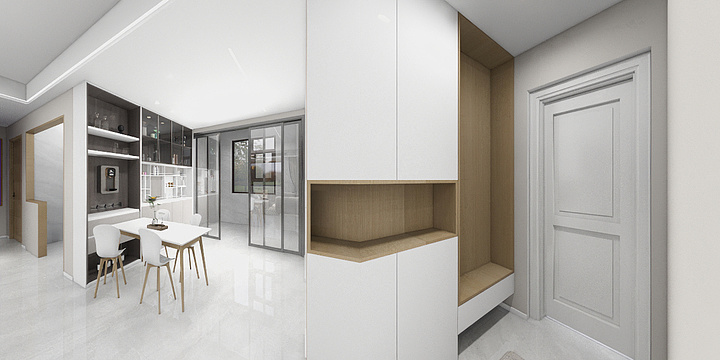 卡卡设计师-国烨新城-装修设计方案