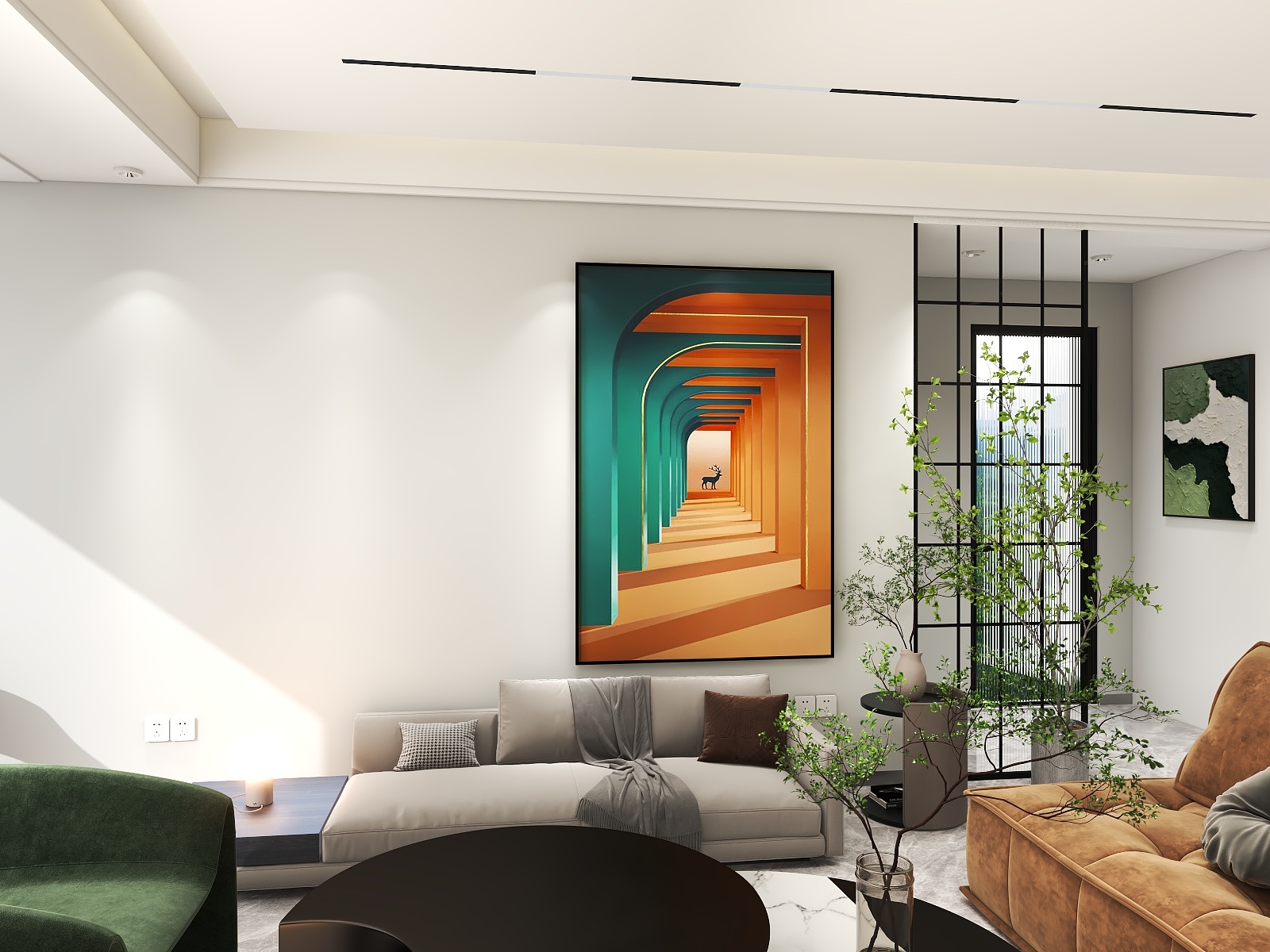 整装全案设计机构-140平现代风格-装修设计方案