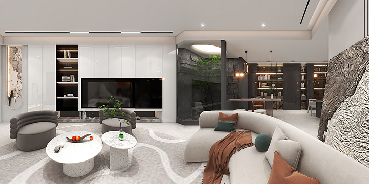 至简名设一张齐周-林鑫家具厂展厅-装修设计方案