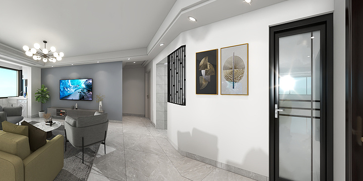 苏琼-文一繁华里17-1104-装修设计方案