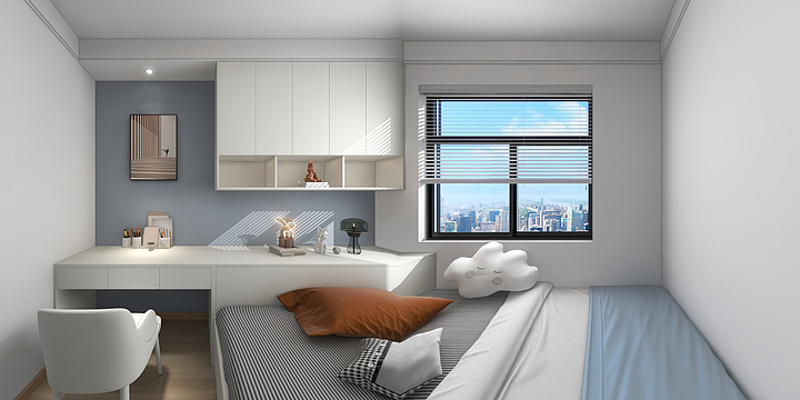 Joey---3-2三房全屋全景-装修设计方案