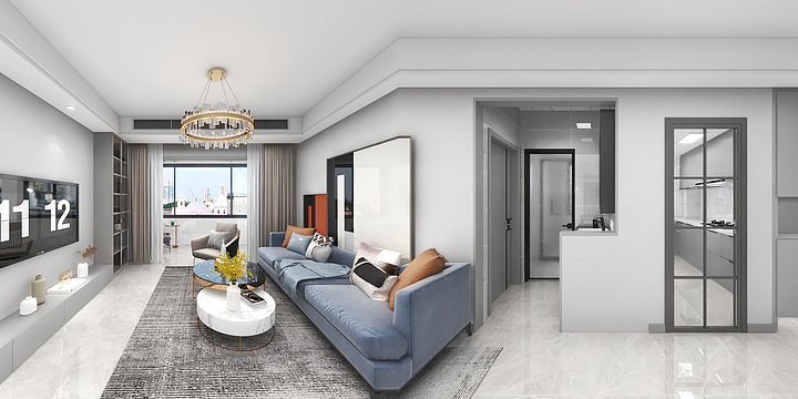 设计师X徐-03富建名河雅居79#1203室(星岚装饰)-装修设计方案