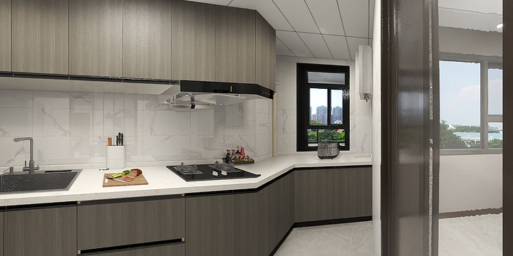 阿正设计-山顶御景园洋房10-2-304-装修设计方案