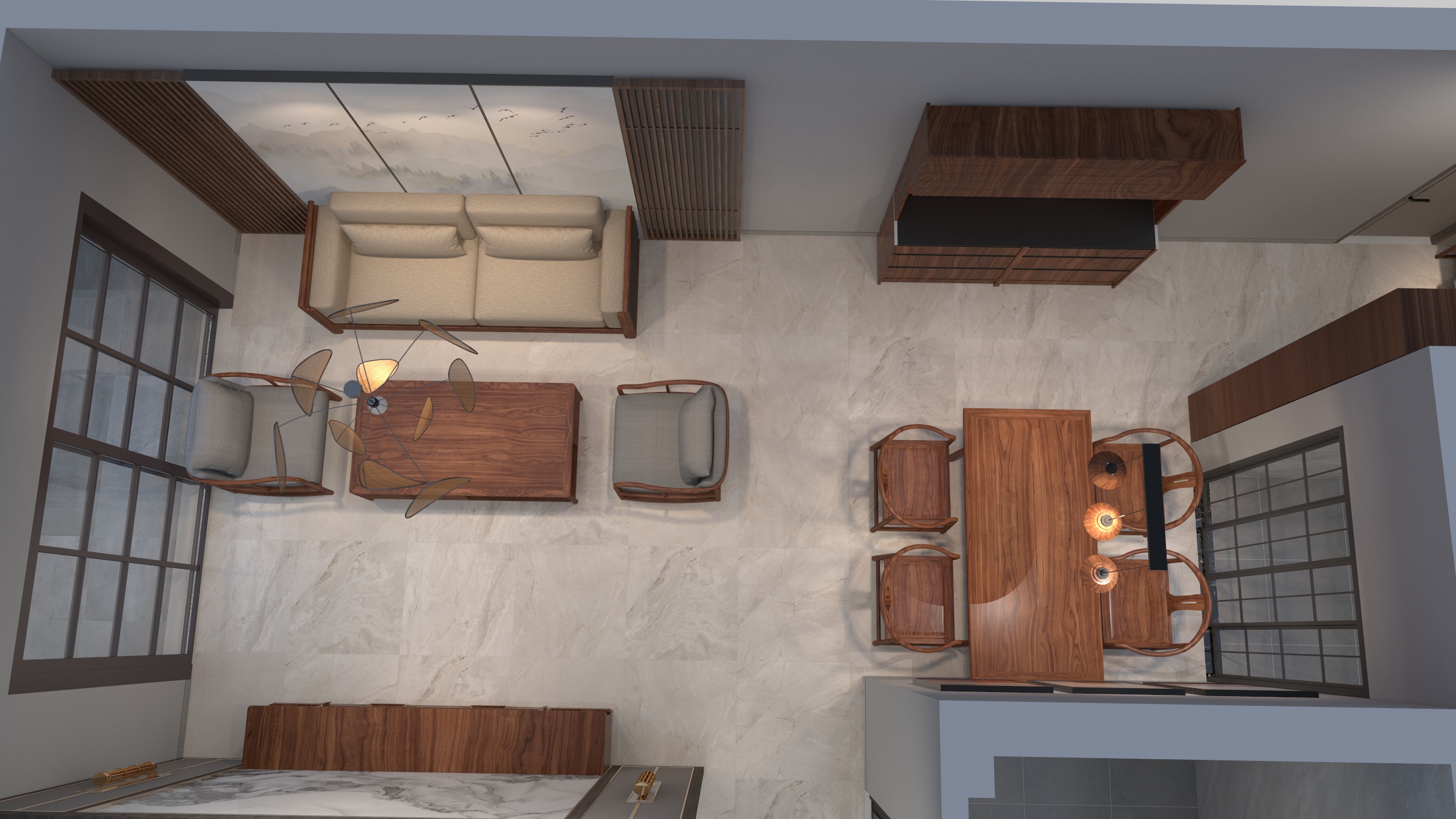 木匠王双喜-老冯-南宁建发五象印月-装修设计方案