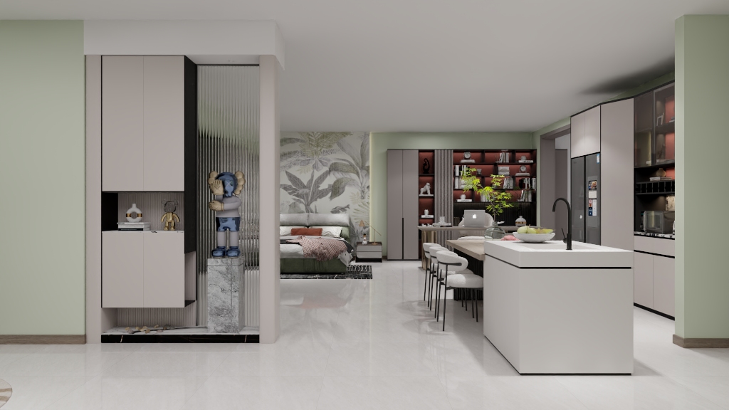 王帅超i-米兰家具展厅-装修设计方案