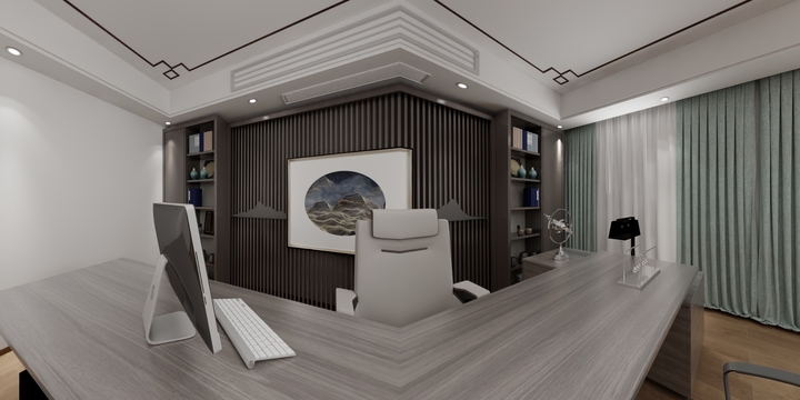 泽诚~13645661292-华烨气站办公楼-副本-装修设计方案