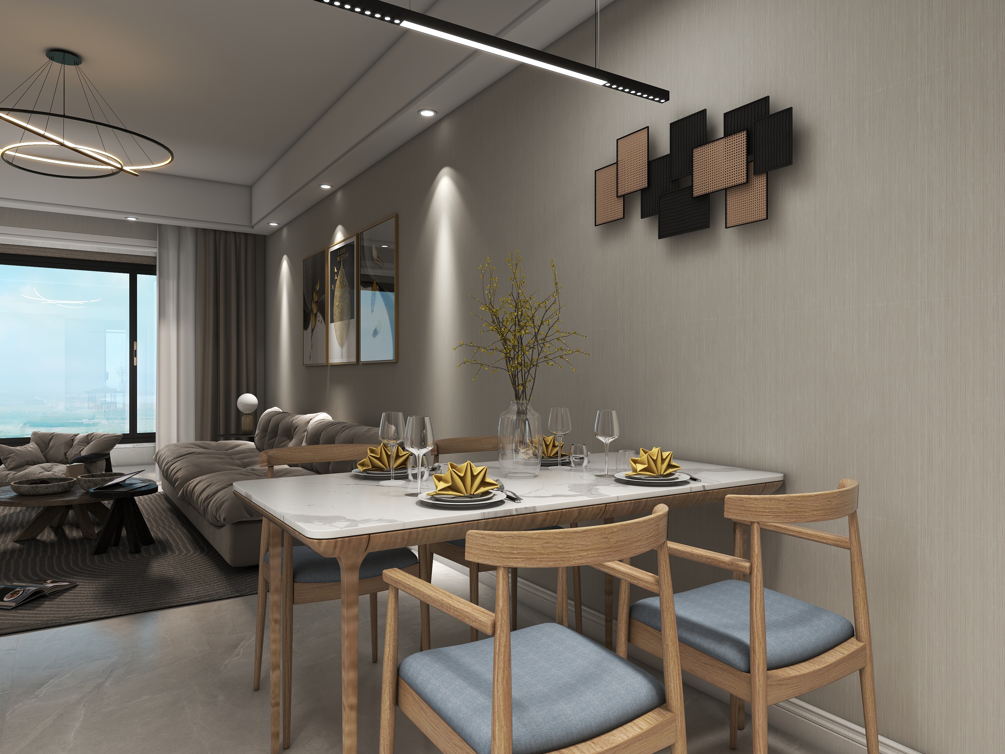 全馨全艺装饰-天纵御景湾-装修设计方案