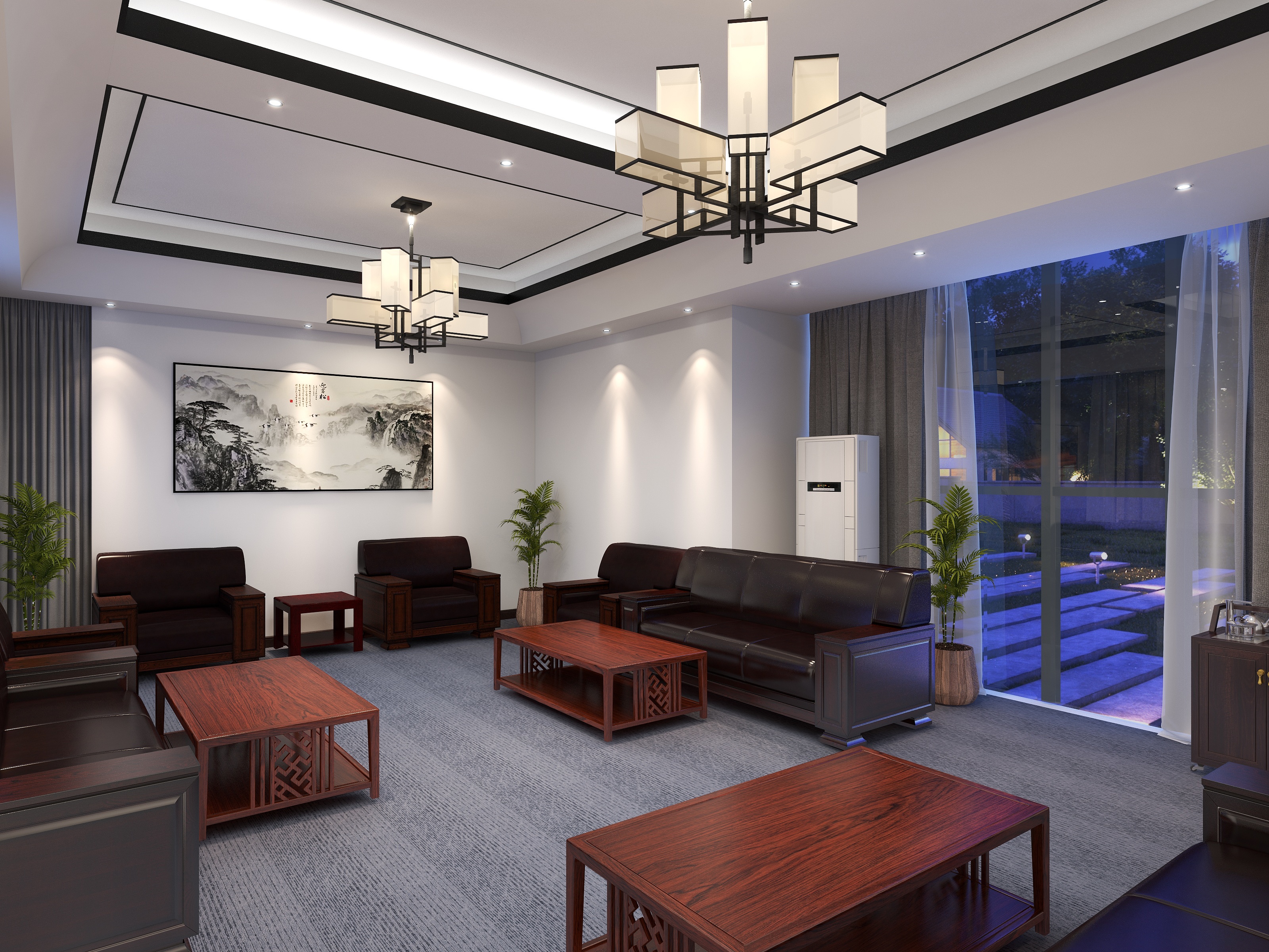 马头山-接待室-装修设计方案