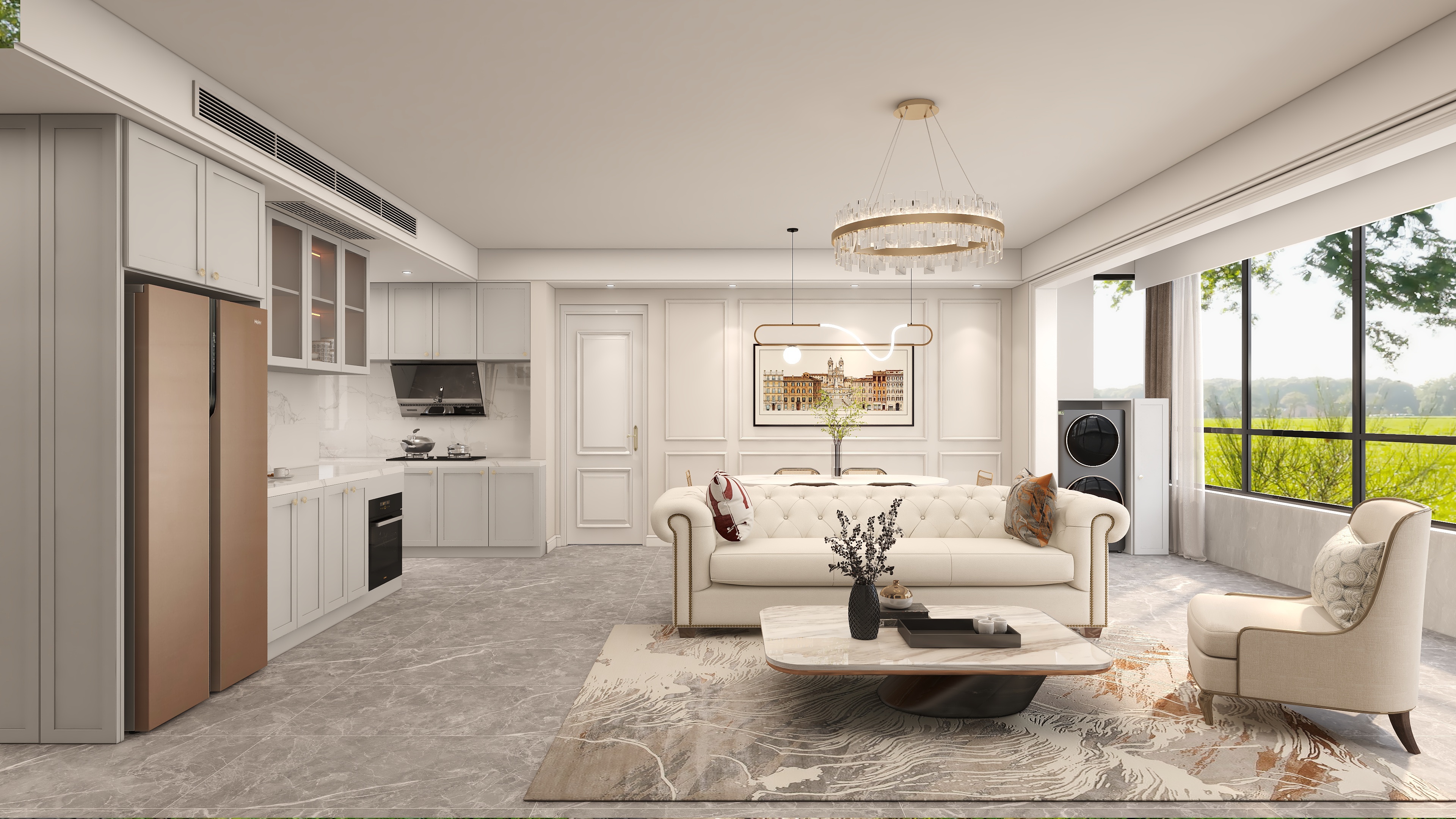 上海居丽装饰空间设计-紫龙路200弄  简美混搭  设计：刘芳-装修设计方案